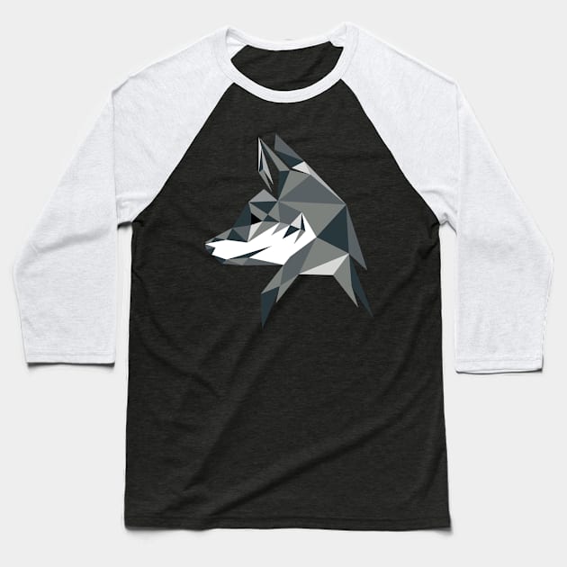 Abstract Fox Baseball T-Shirt by AVEandLIA